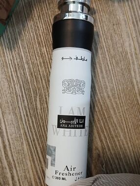 ANA ABIYEDH I AM WHITE Air Freshener - White & Black
